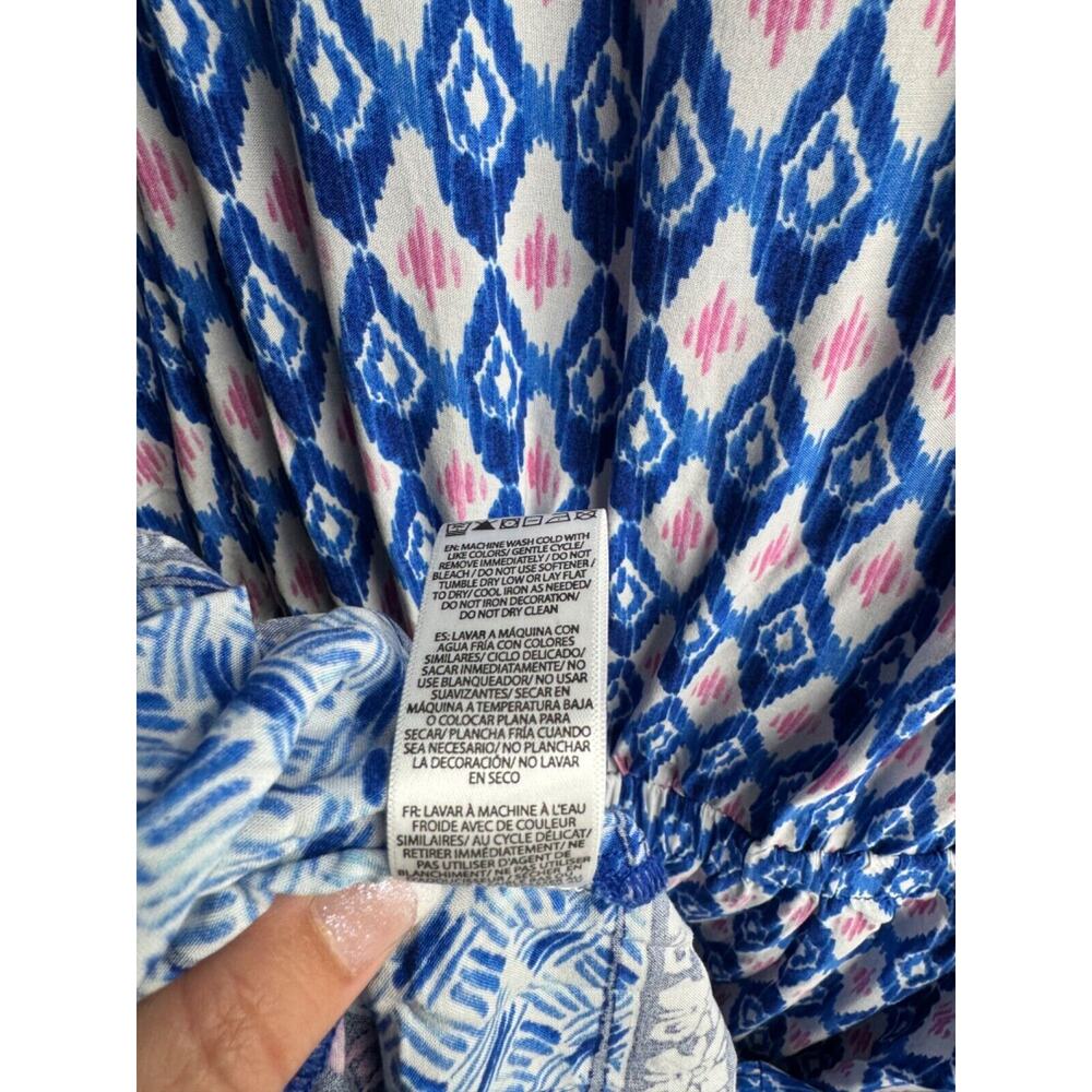 BeachLunchLounge Women's Peonia Sleeveless Back‎ Cut-Out Maxi Dress Size XL - Picture 7 of 7